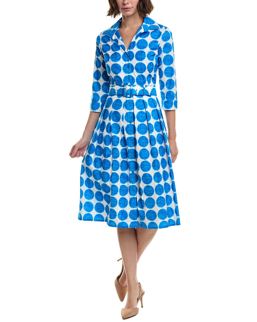 Samantha Sung Audrey #1 Shirtdress In Multi