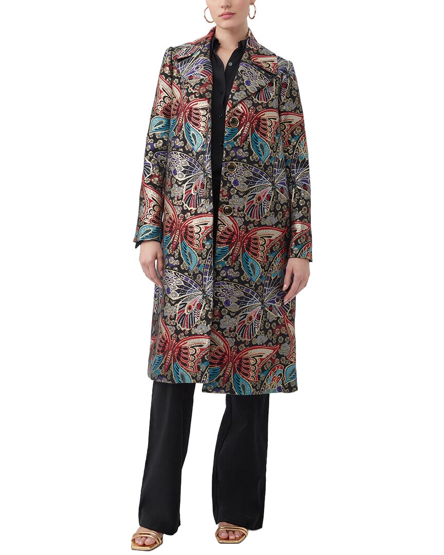Trina Turk Raysun Coat In Multi