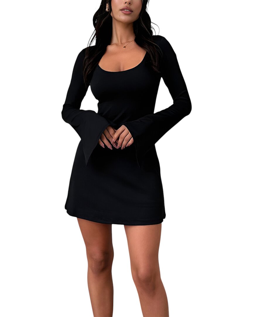 Ariel Tesoro Mini Dress In Blue