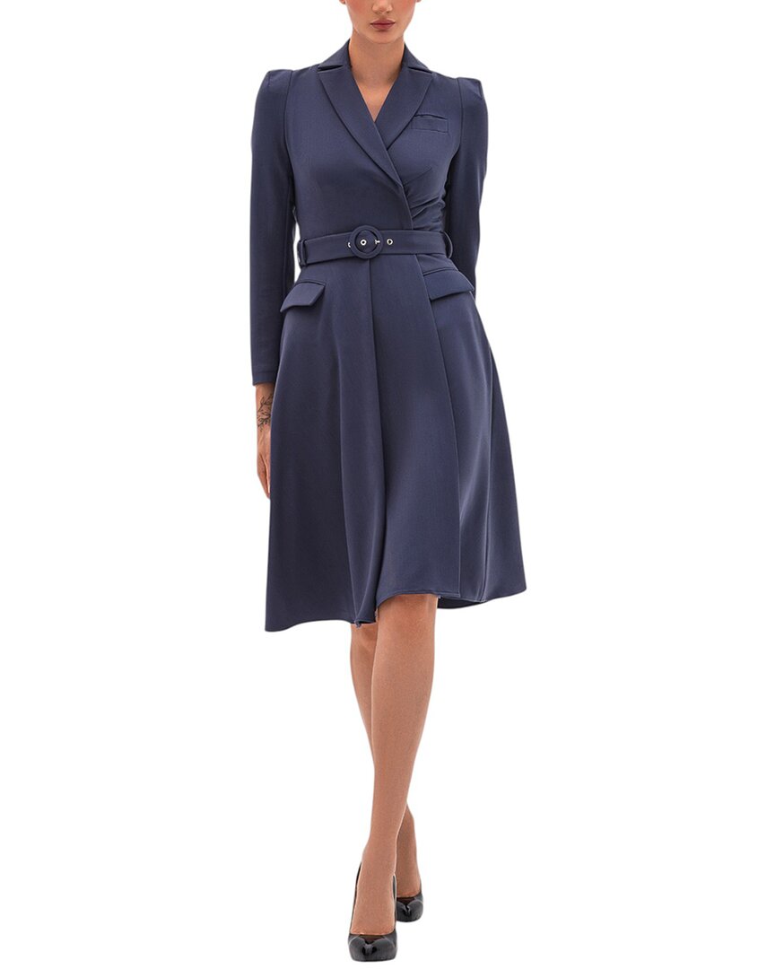 Bgl Midi Dress In Blue