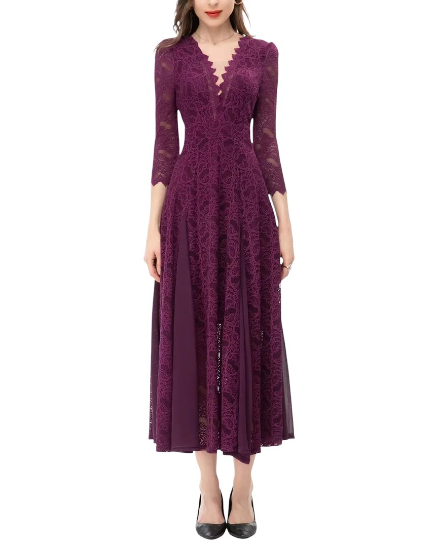 Lanelle Maxi Dress In Purple