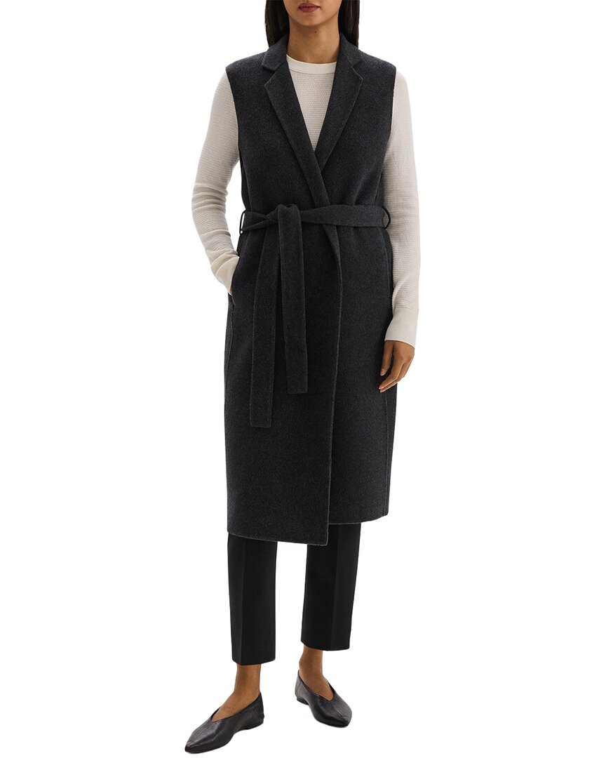 Theory Minimal Vest In Gray
