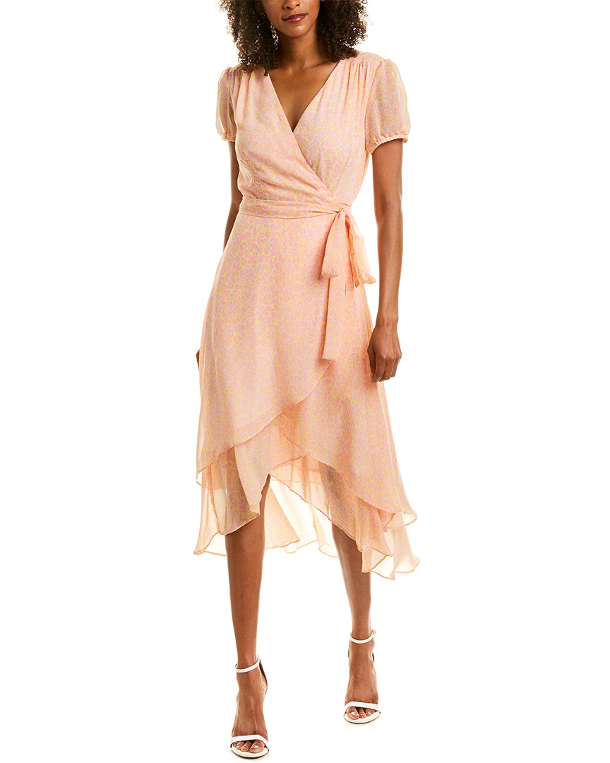 Image of Betsey Johnson Printed Wrap Dress