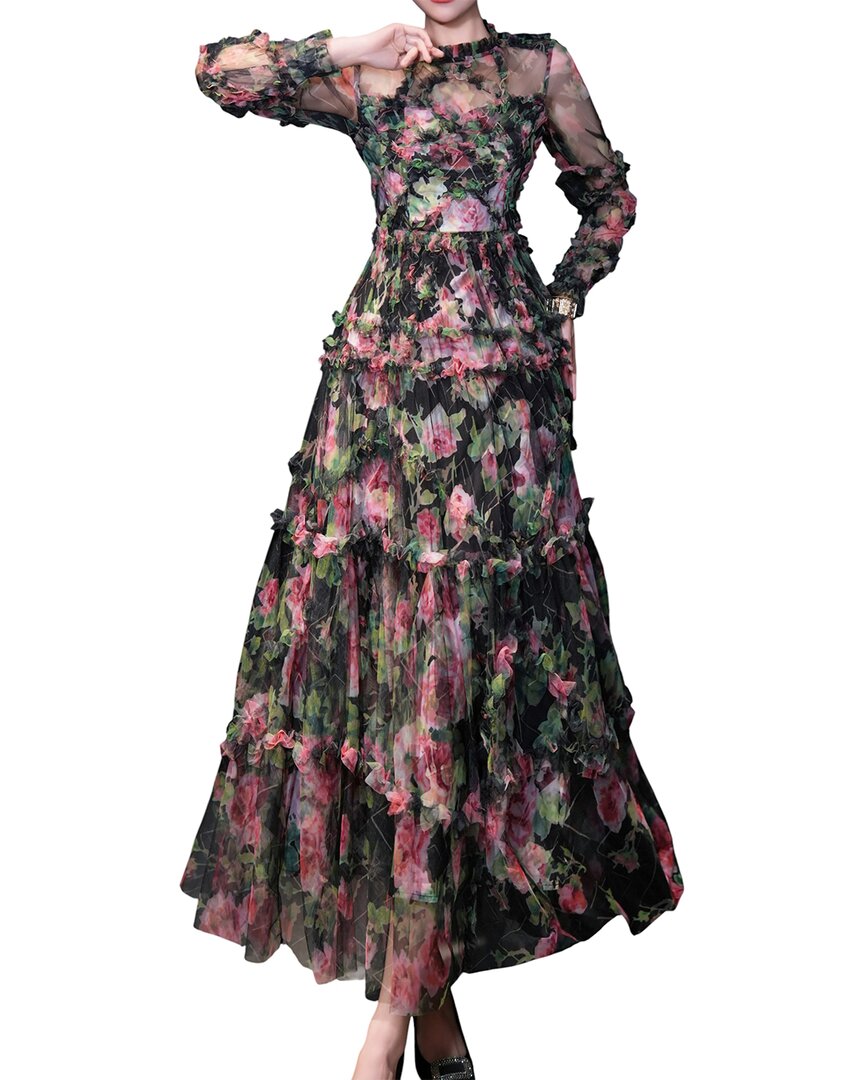 Brc By Burryco Maxi Dress In Multi