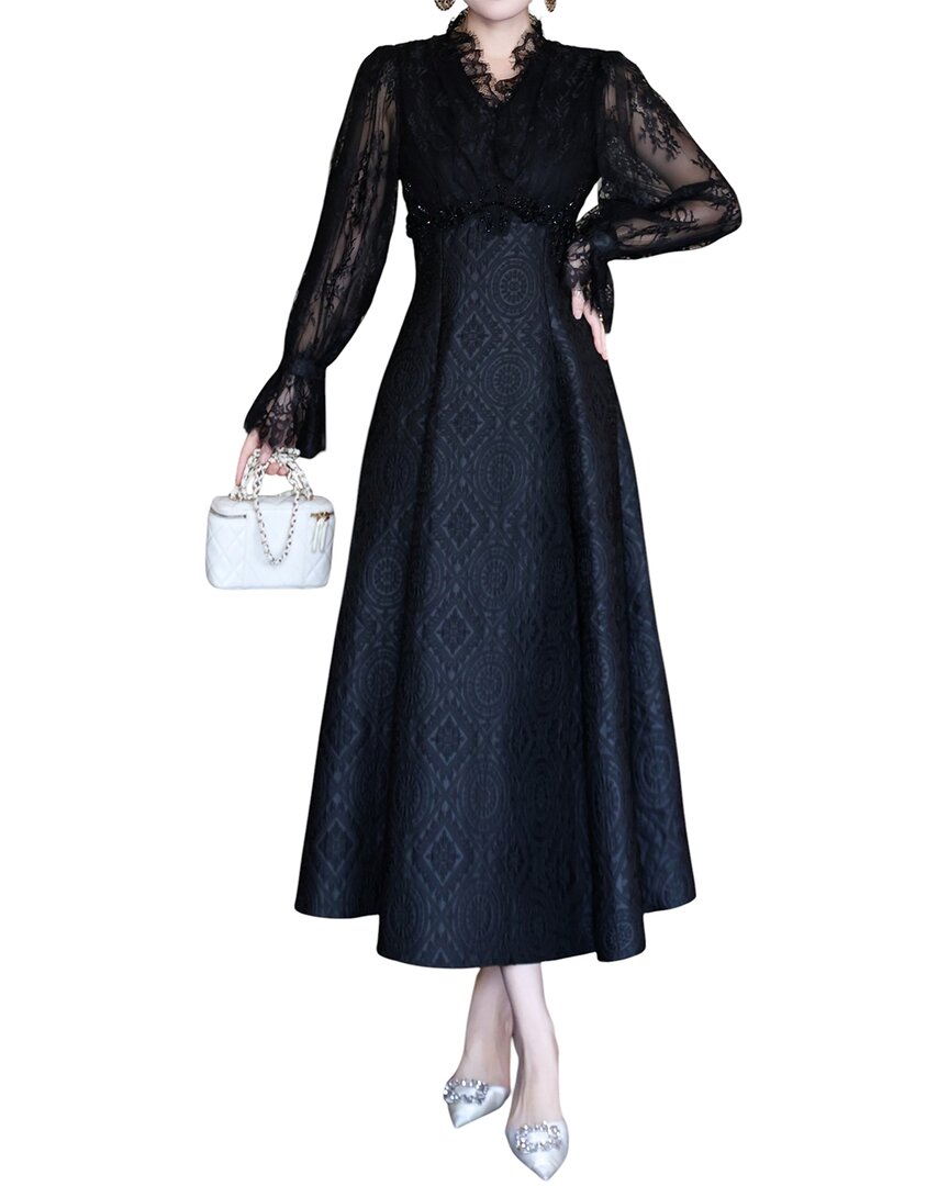 Brc By Burryco Maxi Dress In Blue