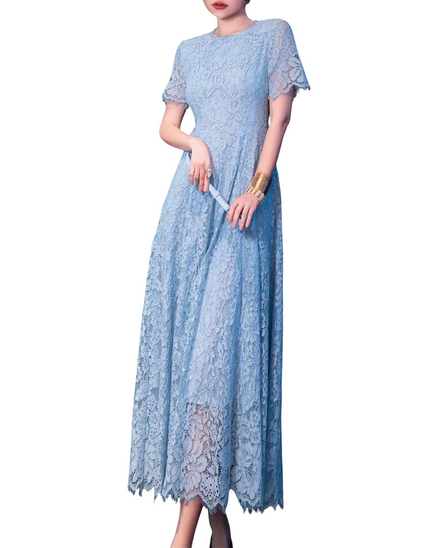 Brc By Burryco Maxi Dress In Blue