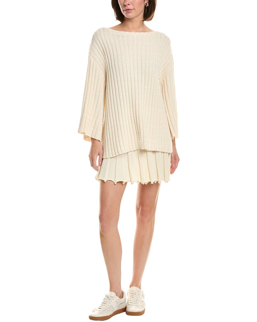 Free People 2pc Kenzie Sweater Set In Neutral