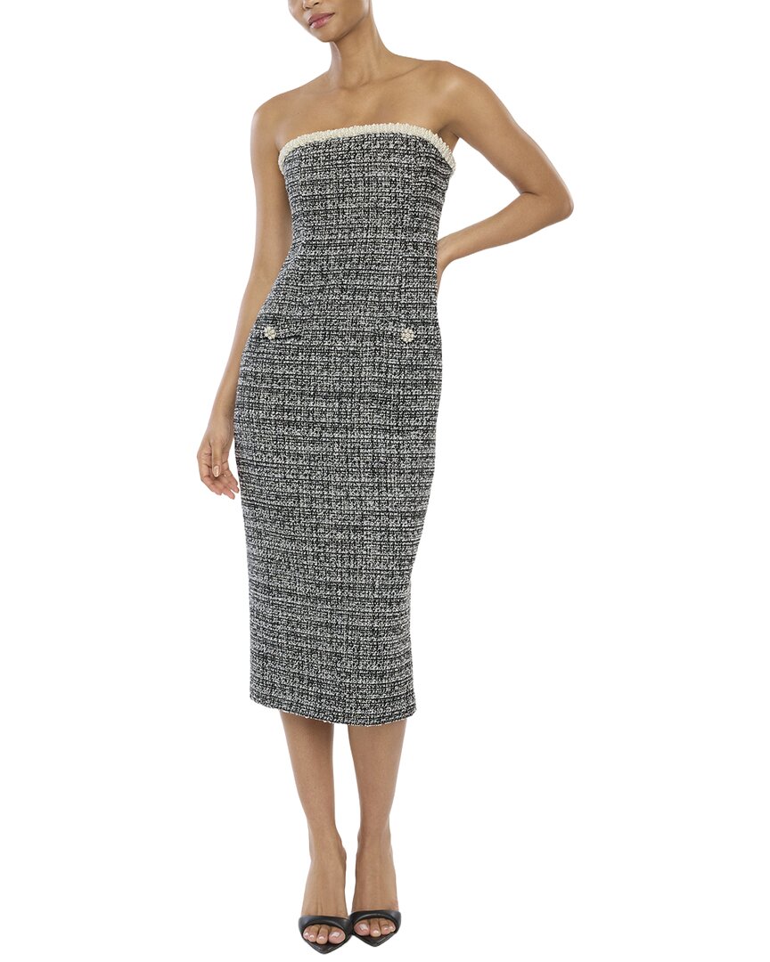 Likely Jules Wool-blend Dress In Blue