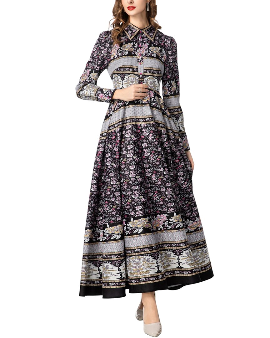 Burryco Maxi Dress In Black