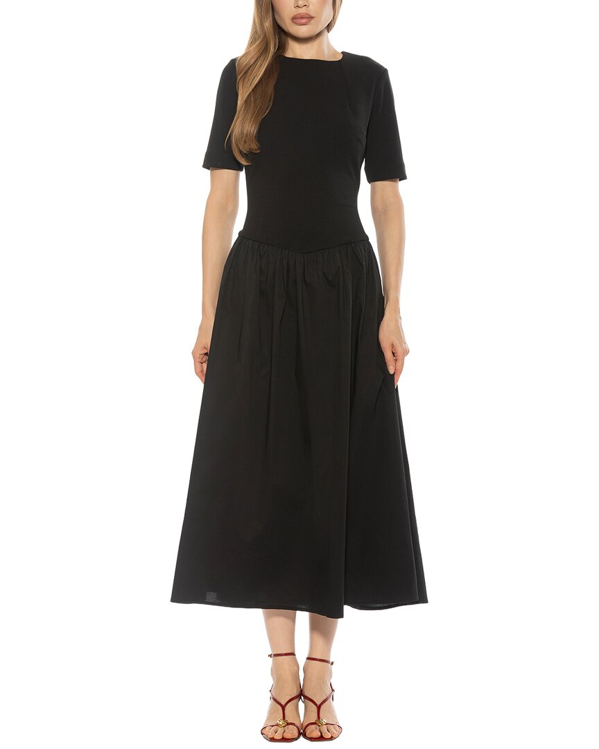 Alexia Admor Rowan Fit And Flare Dress In Black