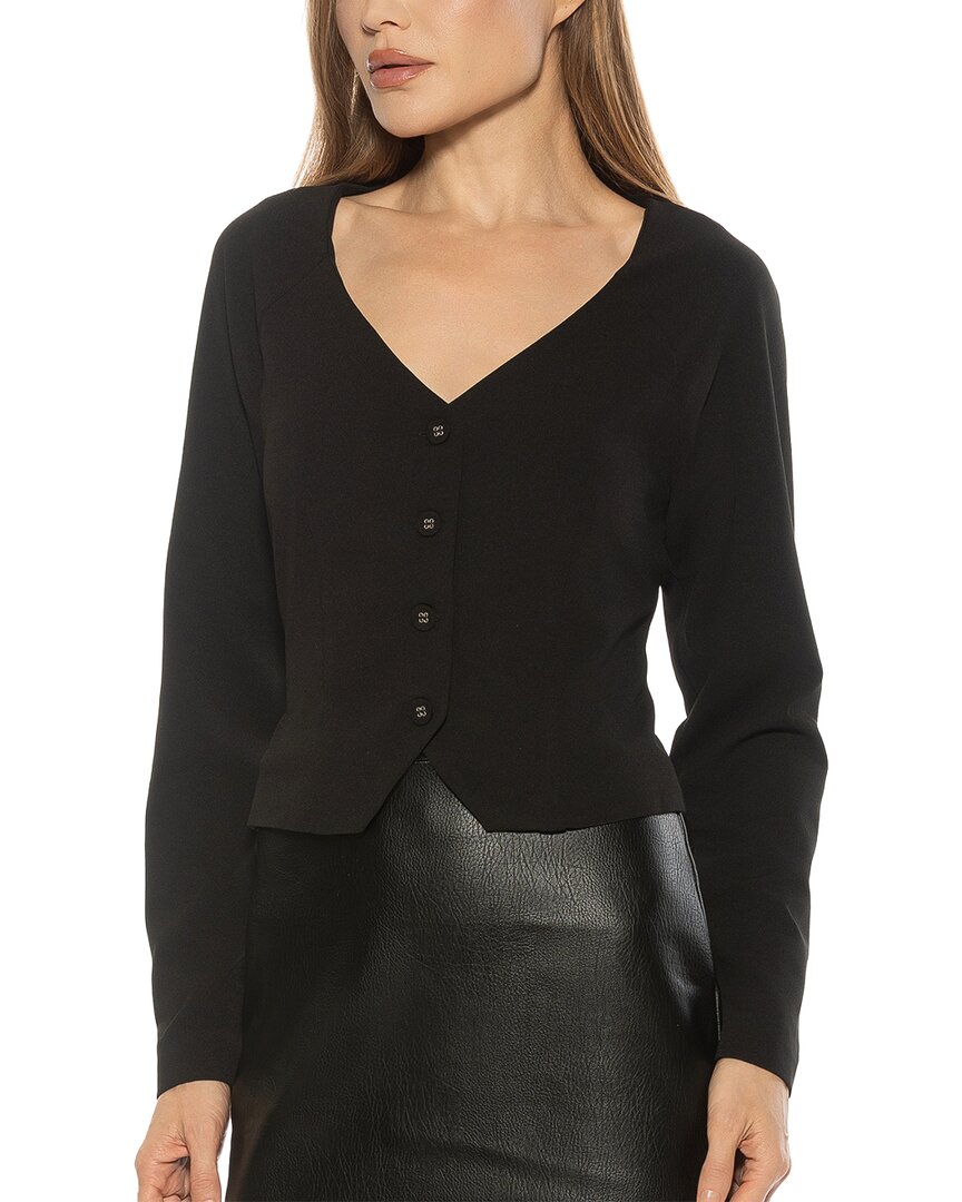 Alexia Admor Delyra Cardigan In Black
