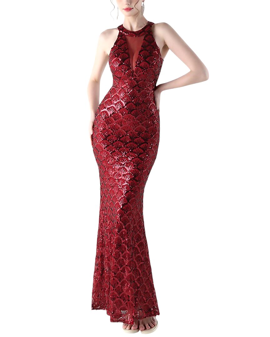 Kalinnu Maxi Dress In Red