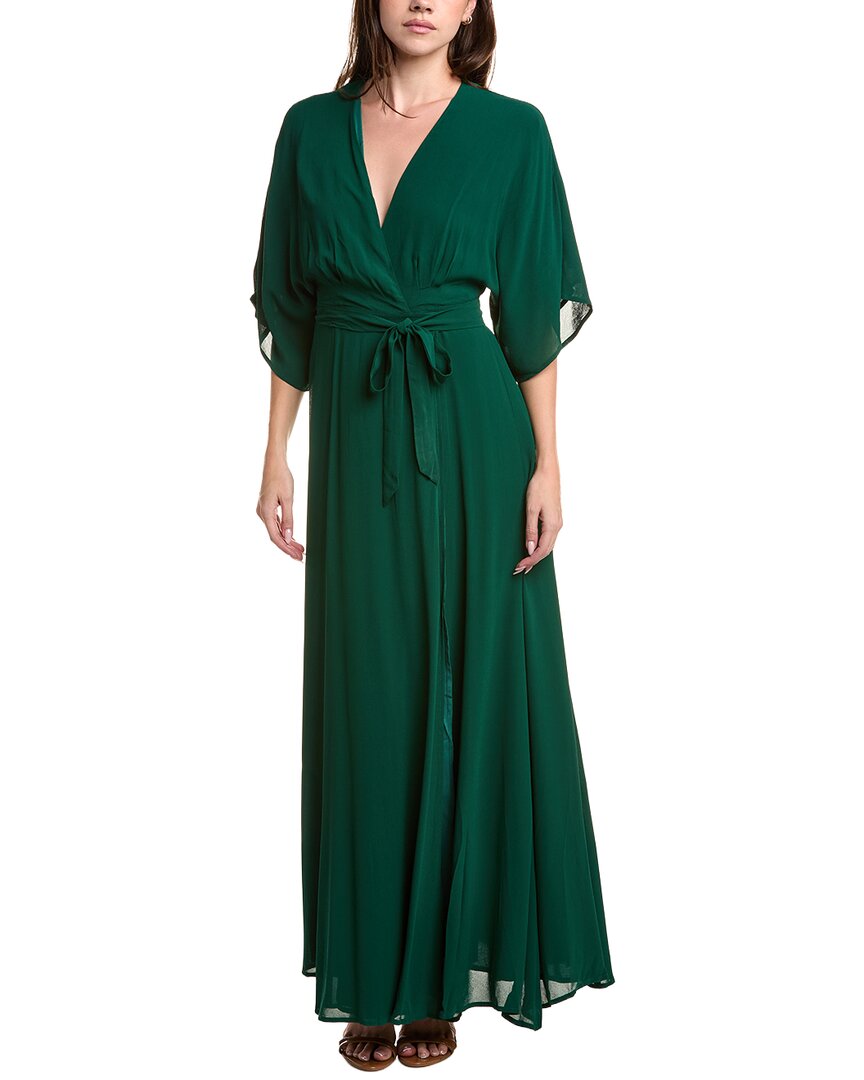 Jl Luxe Maxi Dress In Green