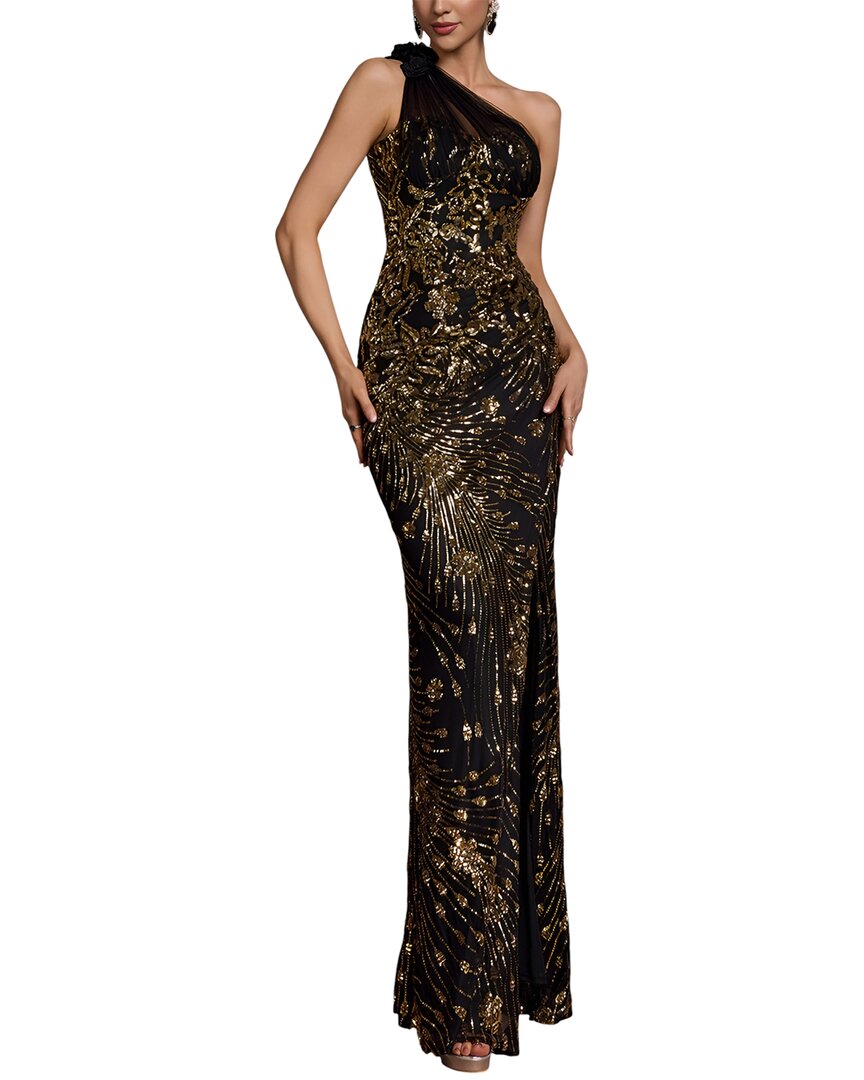 Vincent Maxi Dress In Brown