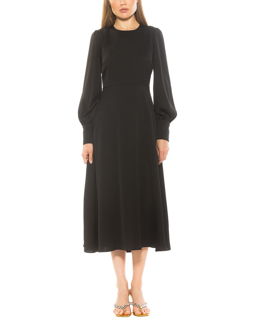 Alexia Admor Sophie A-line Dress In Black