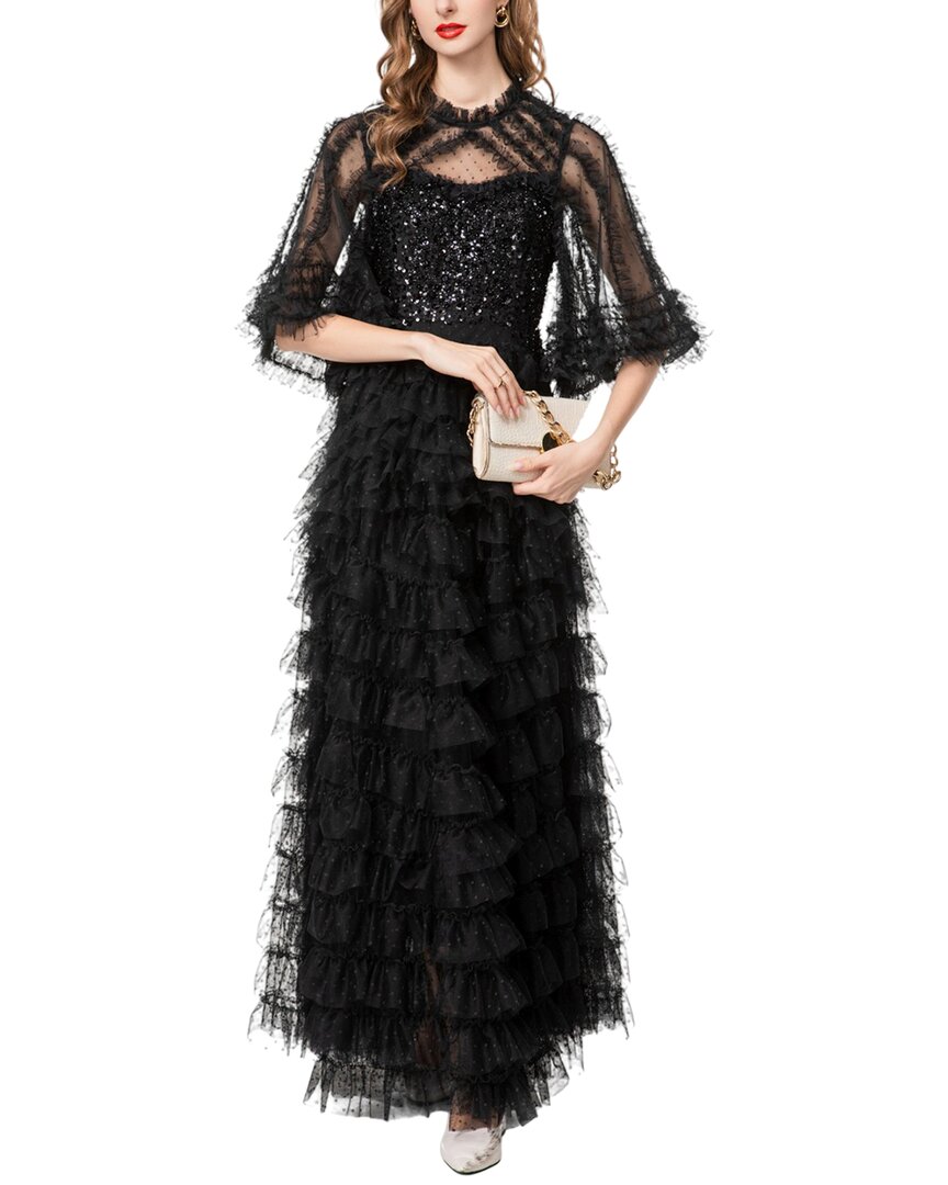 Burryco Maxi Dress In Black