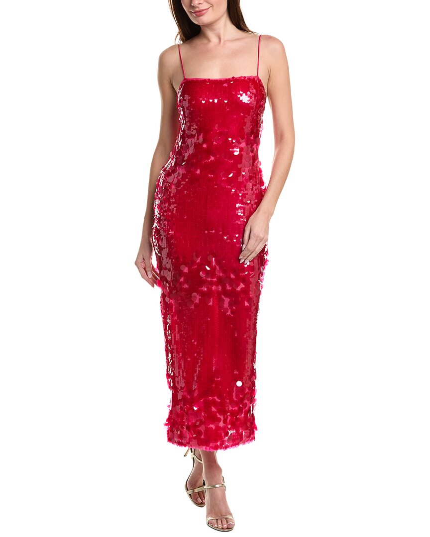 Retroféte Alana Maxi Dress In Red