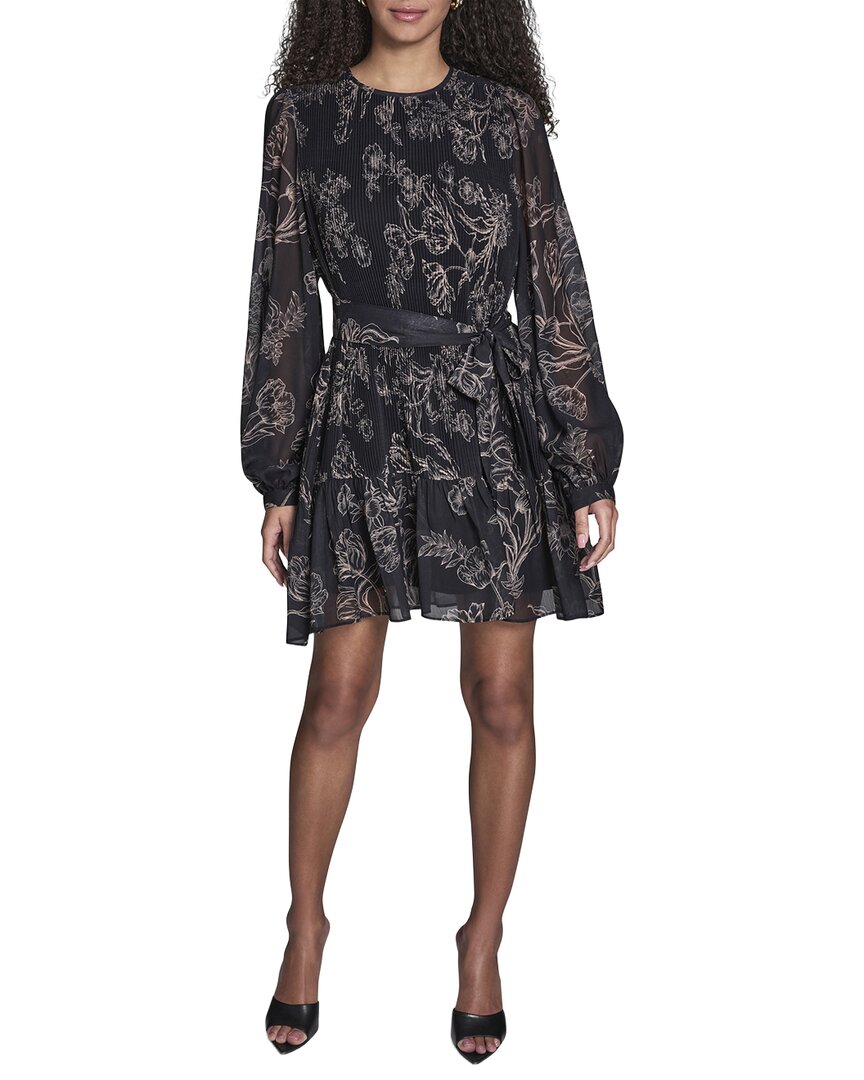 Bcbg Shift Dress In Black