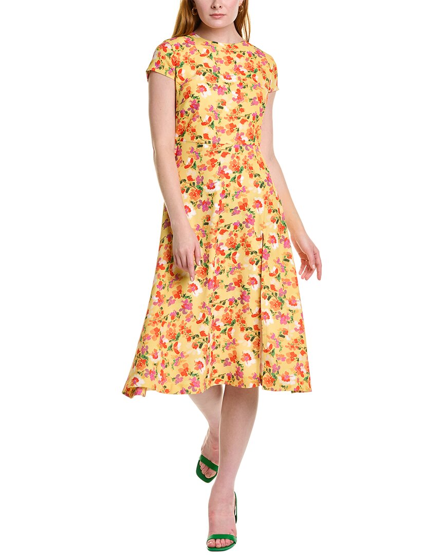 Alexia Admor Lily Crew Neck Midi Dress
