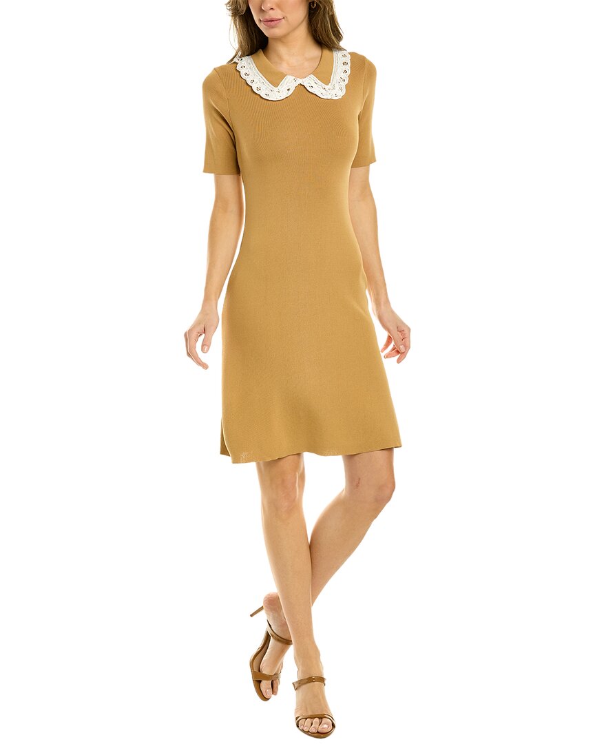 Alexia Admor Kacey Mini Dress In Brown