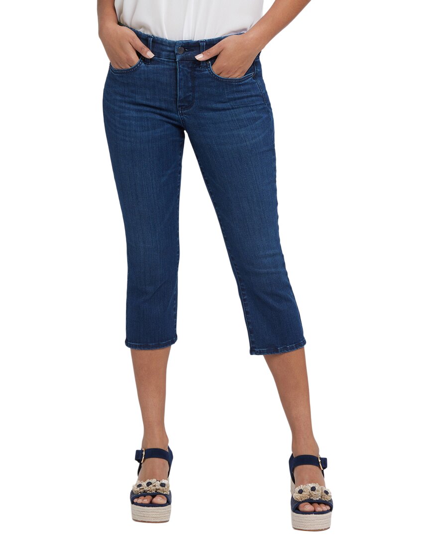 Nydj Petite Marilyn Ibiza Blues Crop Jean