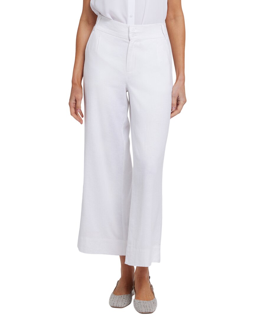 Nydj Waverly White Trouser Jean