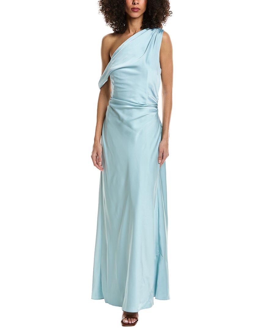 Amur Chloe Gown In Blue