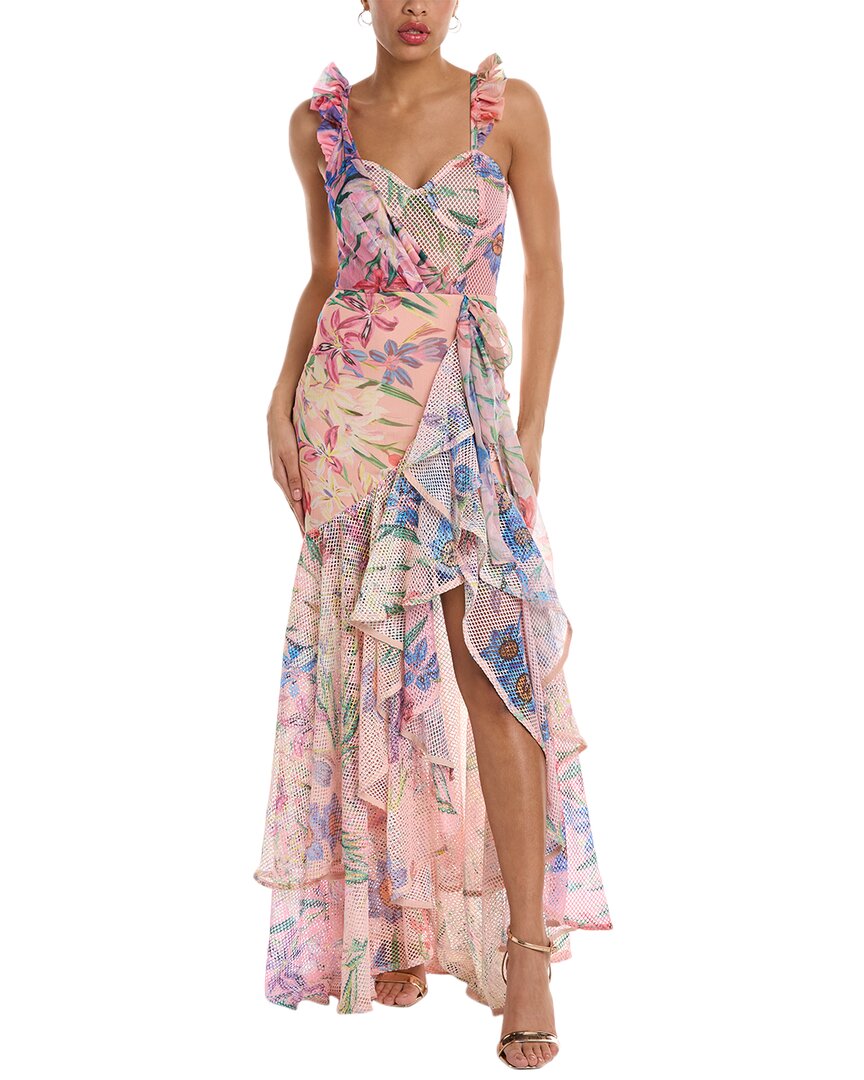 Patbo Iris Bustier Maxi Dress In Pink | ModeSens