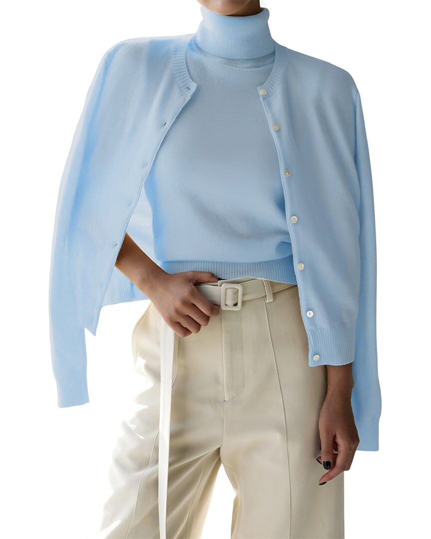 Gvibi Cardigan In Blue