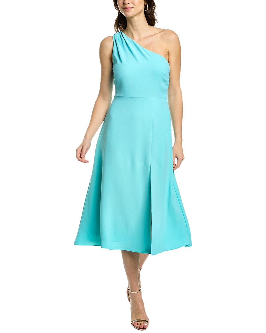 Alexia Admor Women's Fay One Shoulder Midi Fit And Flare Dress In Blue