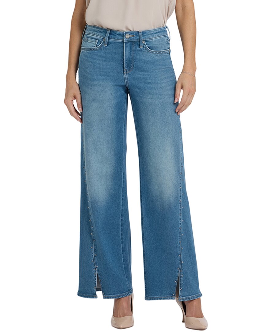 azu Nydj Teresa Avenue Blue Wide Leg Jean Women's | eBay