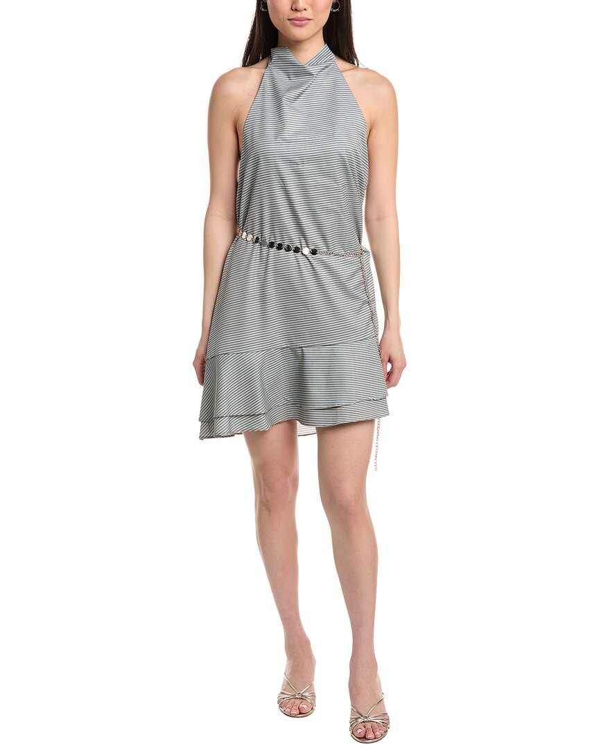 Ipponelli Sleeveless Mini Dress In White