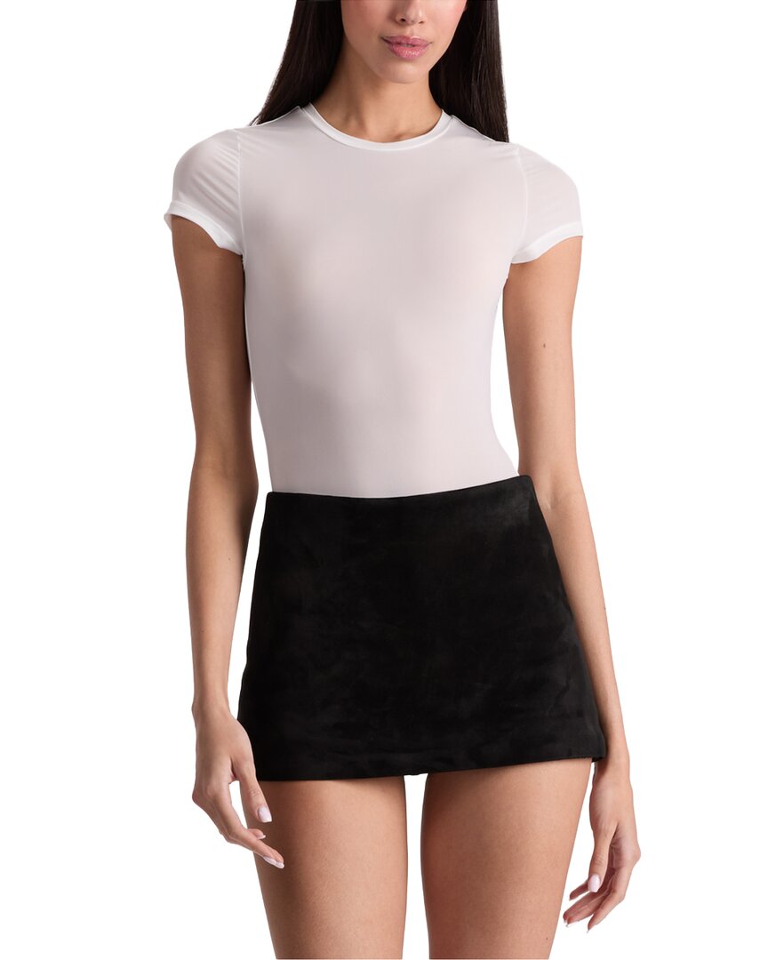Alice And Olivia Alice + Olivia Hottie Bodysuit In A127-off White