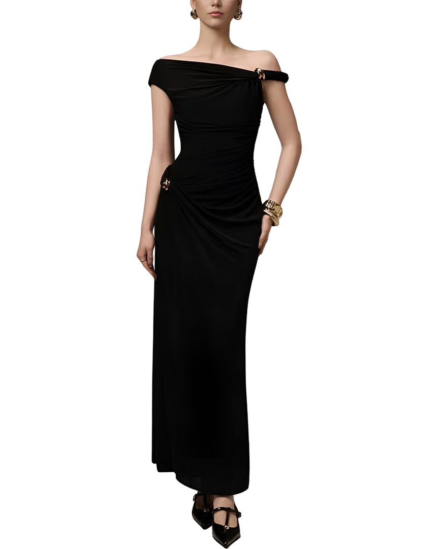 Emma Way Maxi Dress In Black