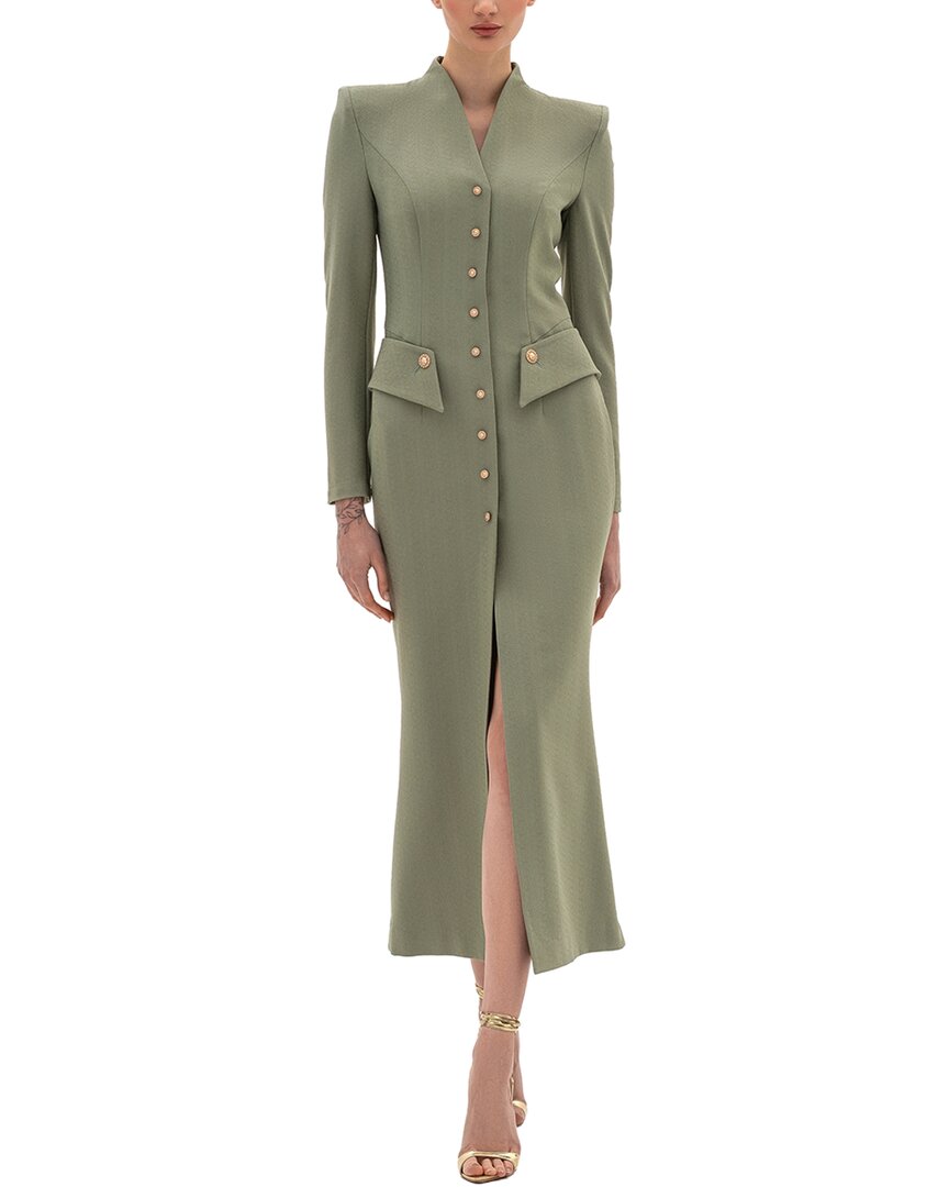 Bgl Midi Dress In Green