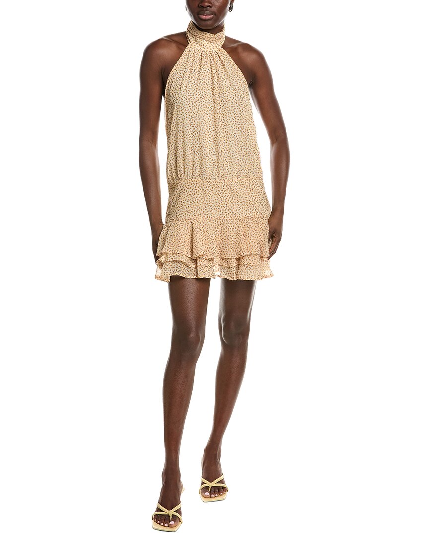 Moonsea Mini Dress In Yellow