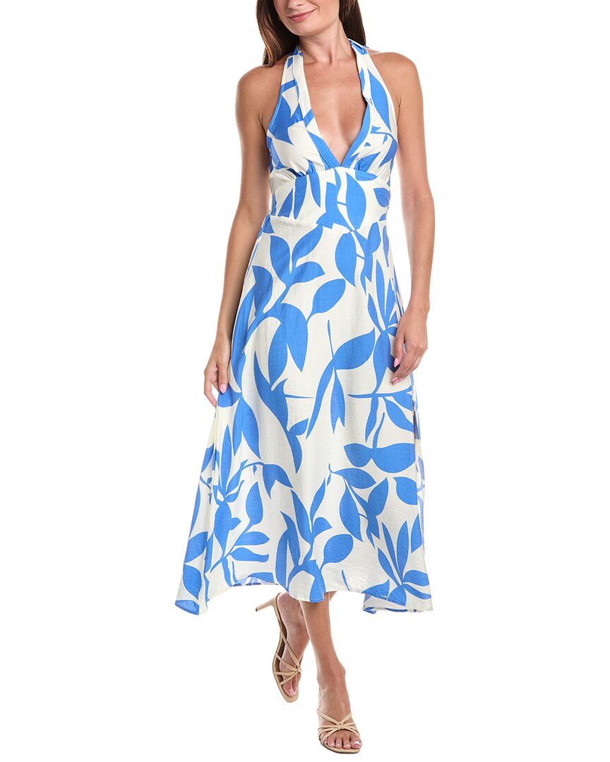 Ipponelli Midi Dress In Blue