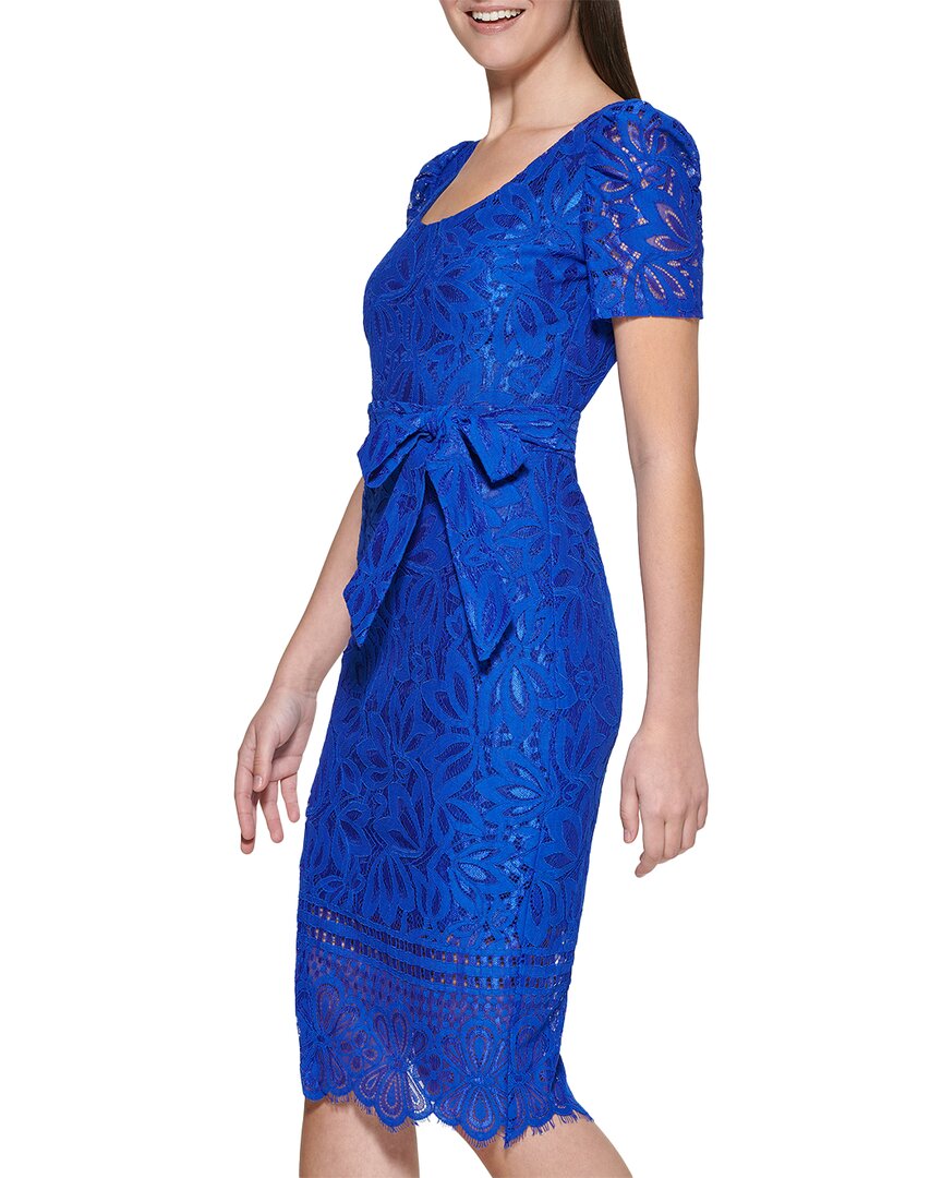 Kensie Corded Lace Mini Dress