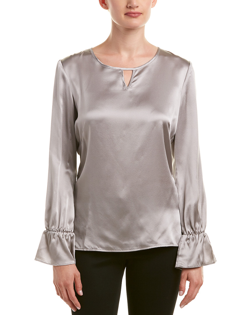 Image of A by Amanda Uprichard Silk Top
