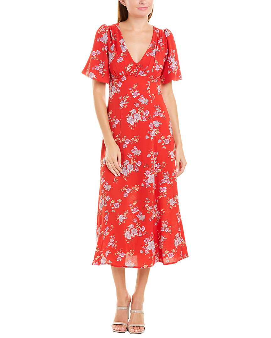Image of Betsey Johnson Floral Shirtdress
