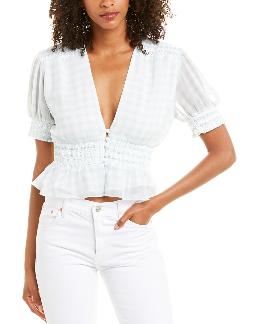 Image of WAYF Smock Top