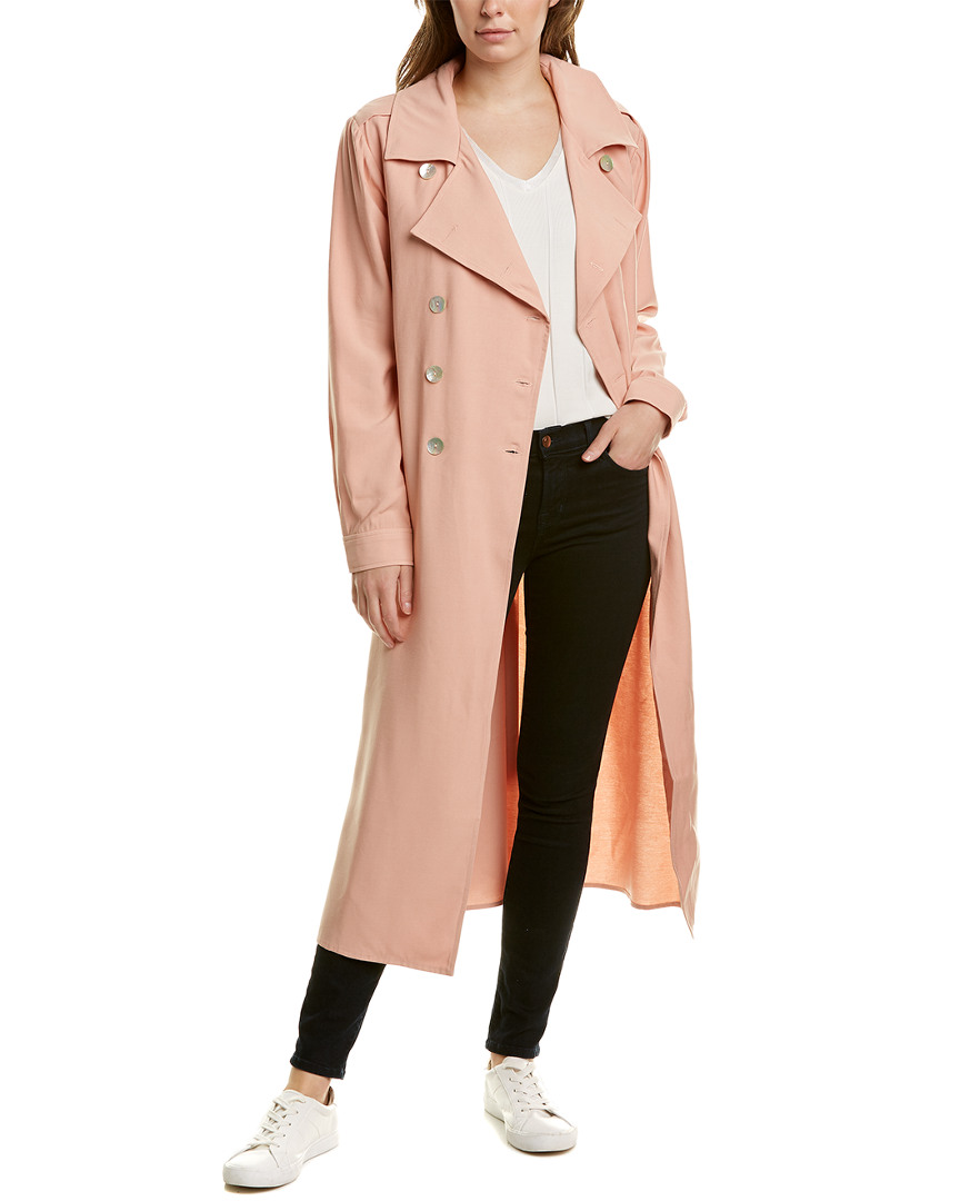 Image of Wayf Belted Trench Coat