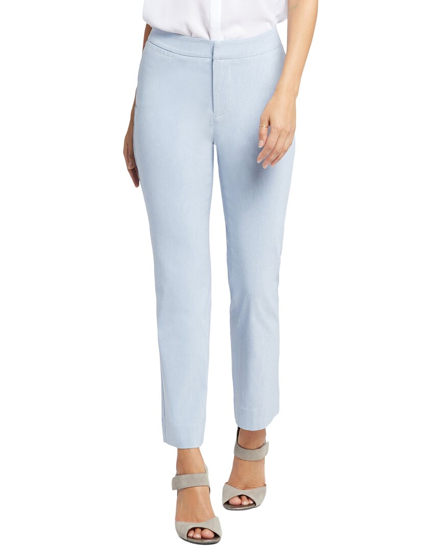 Nydj Marilyn Light Blue Heather Ankle Crop Jean