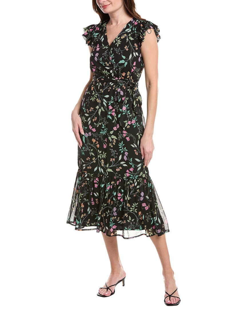 Sam Edelman Flutter Maxi Dress In Black