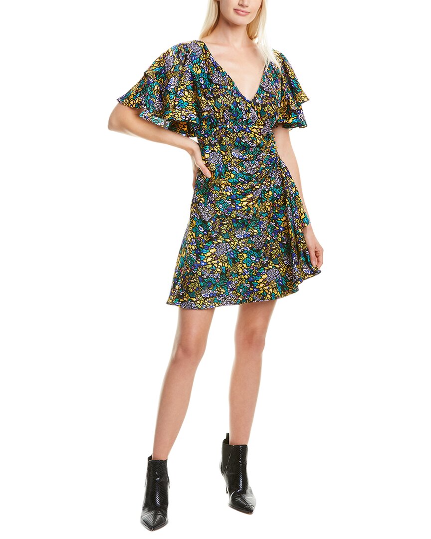 Image of Tanya Taylor Demi Silk Mini Dress