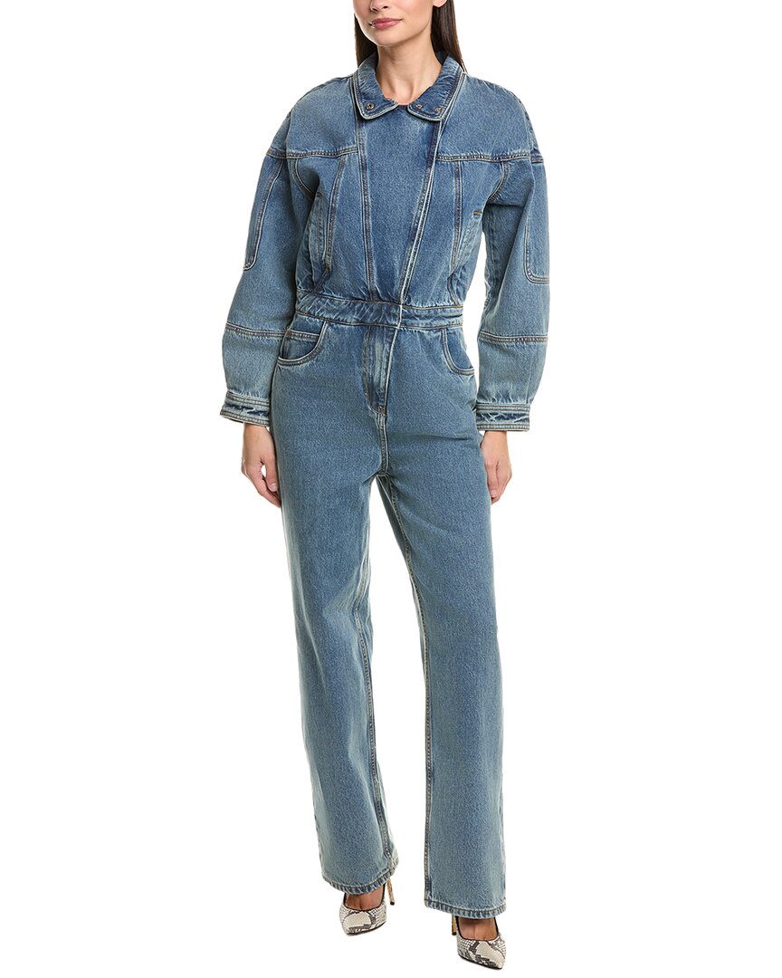 Ronny Kobo Eugene Denim Jumpsuit In Multi