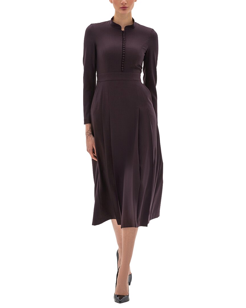 Bgl Midi Dress In Purple