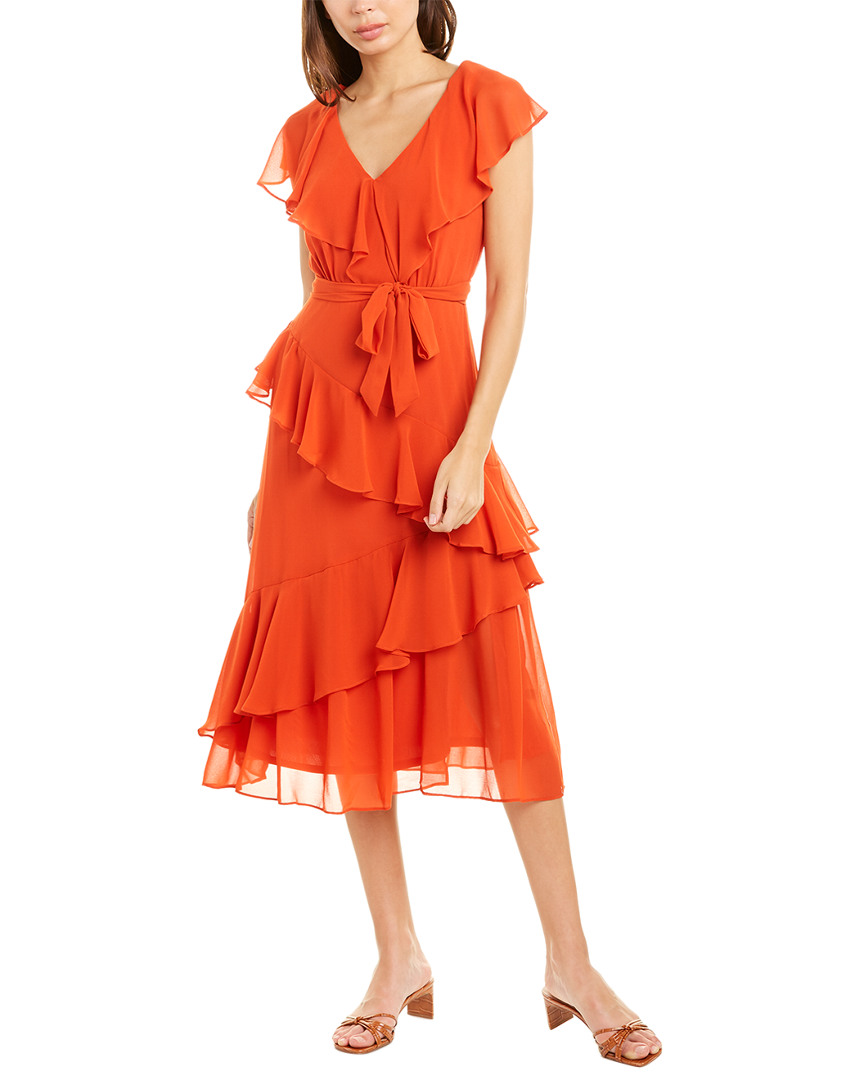 Image of Maison Tara Tiered Ruffle Midi Dress