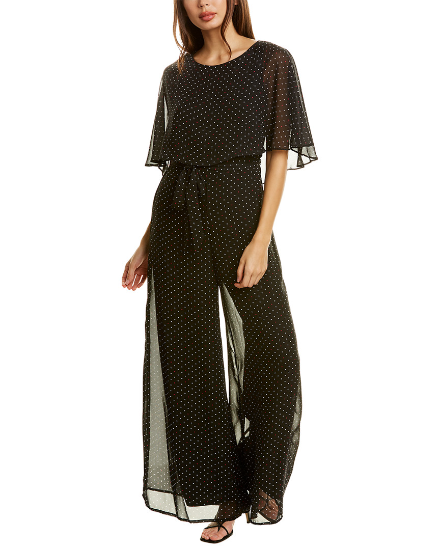 Image of Maison Tara Cape-Sleeve Jumpsuit