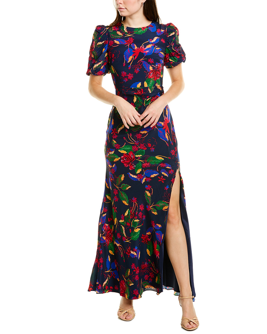 Image of Saloni Annie B Silk Maxi Dress